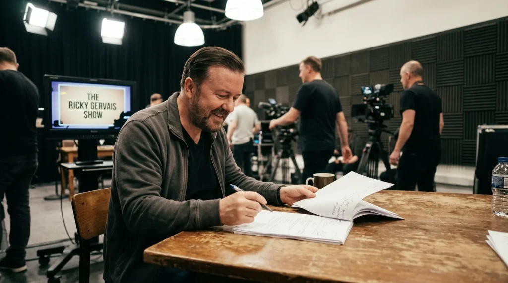 Ricky Gervais net worth television career Netflix