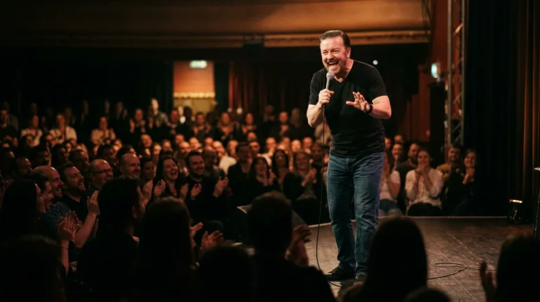 Ricky Gervais net worth stand-up comedy performance