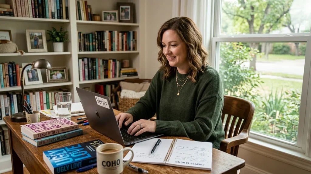 Colleen Hoover net worth early writing career