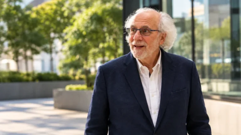 Peter Tuchman reacting on the NYSE trading floor